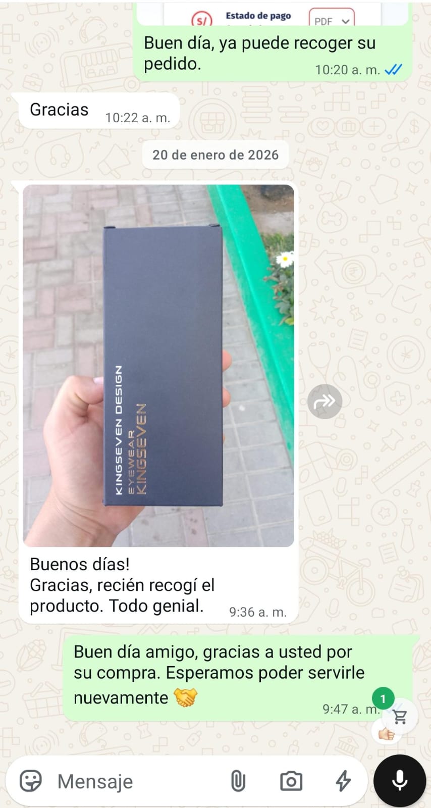 Opinión por WhatsApp 2
